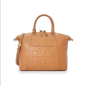 Tory Burch Bombe T Medium Slouchy Satchel